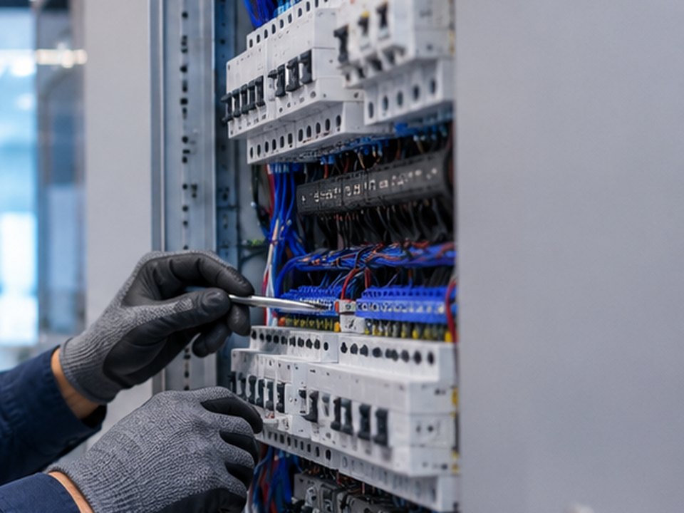 Commercial electrical equipment and organized wiring