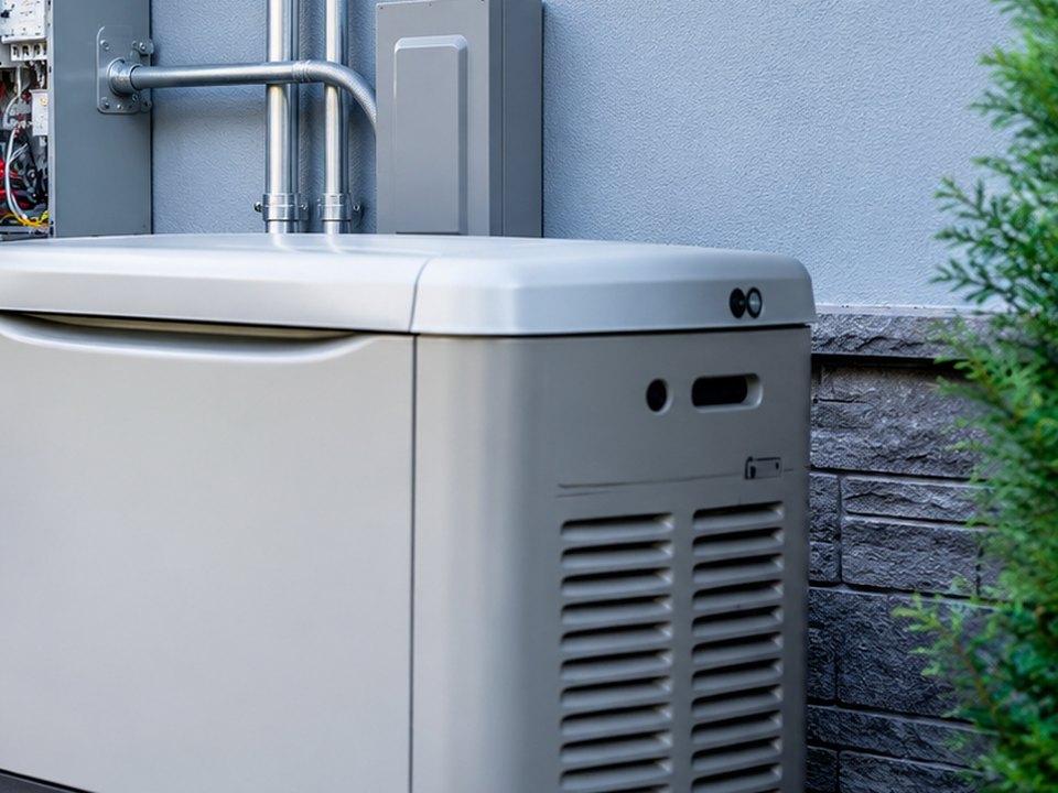 Standby generator and electrical connection equipment