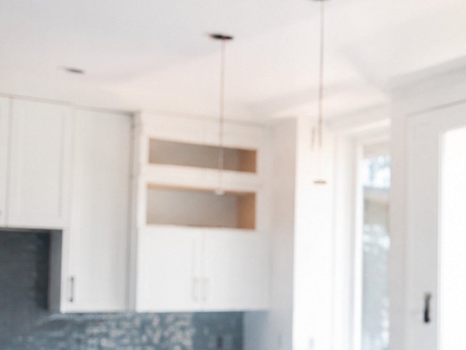 Electrical wiring prepared for a kitchen renovation